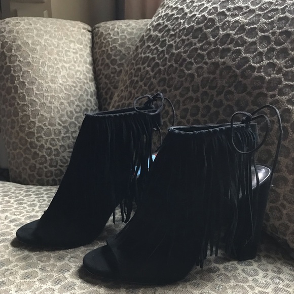 New Carlos Santana winter fringe sz 8 - Picture 2 of 7